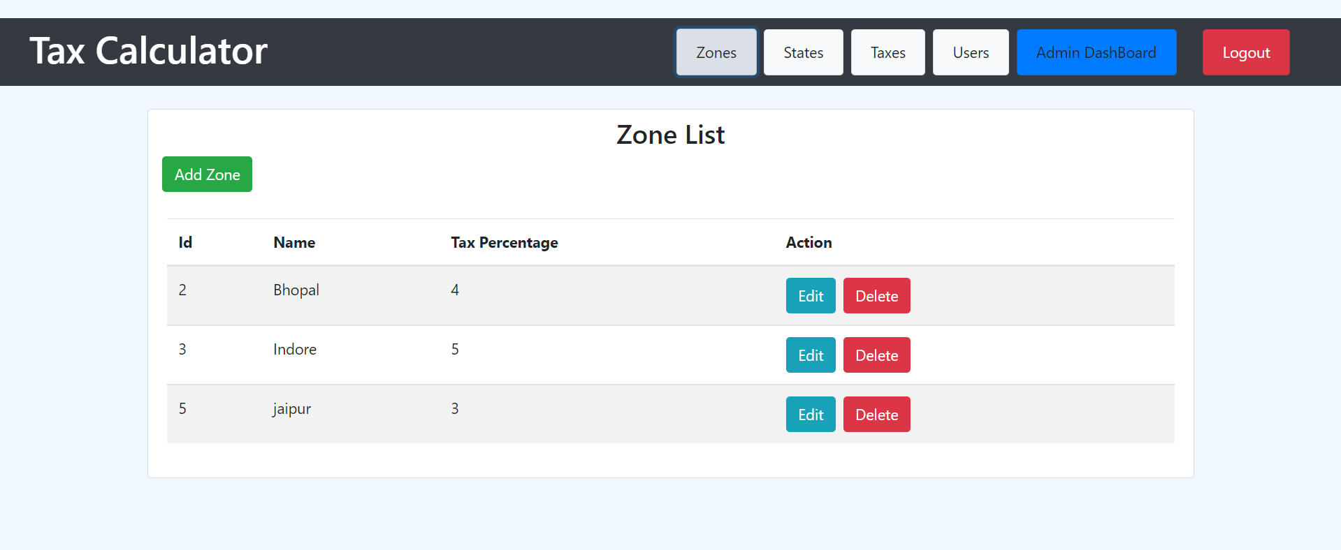GitHub - RajatAgarwal1007/TaxCalculator