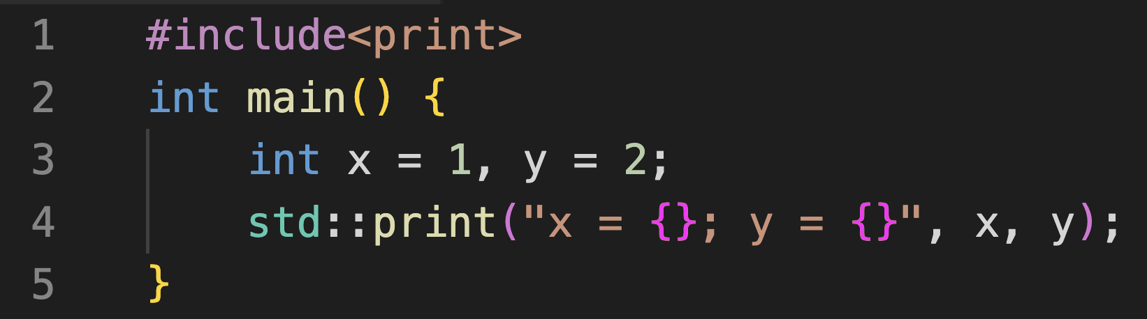 Semantic highlighting: Support for `std::format` strings · Issue #1709 ...