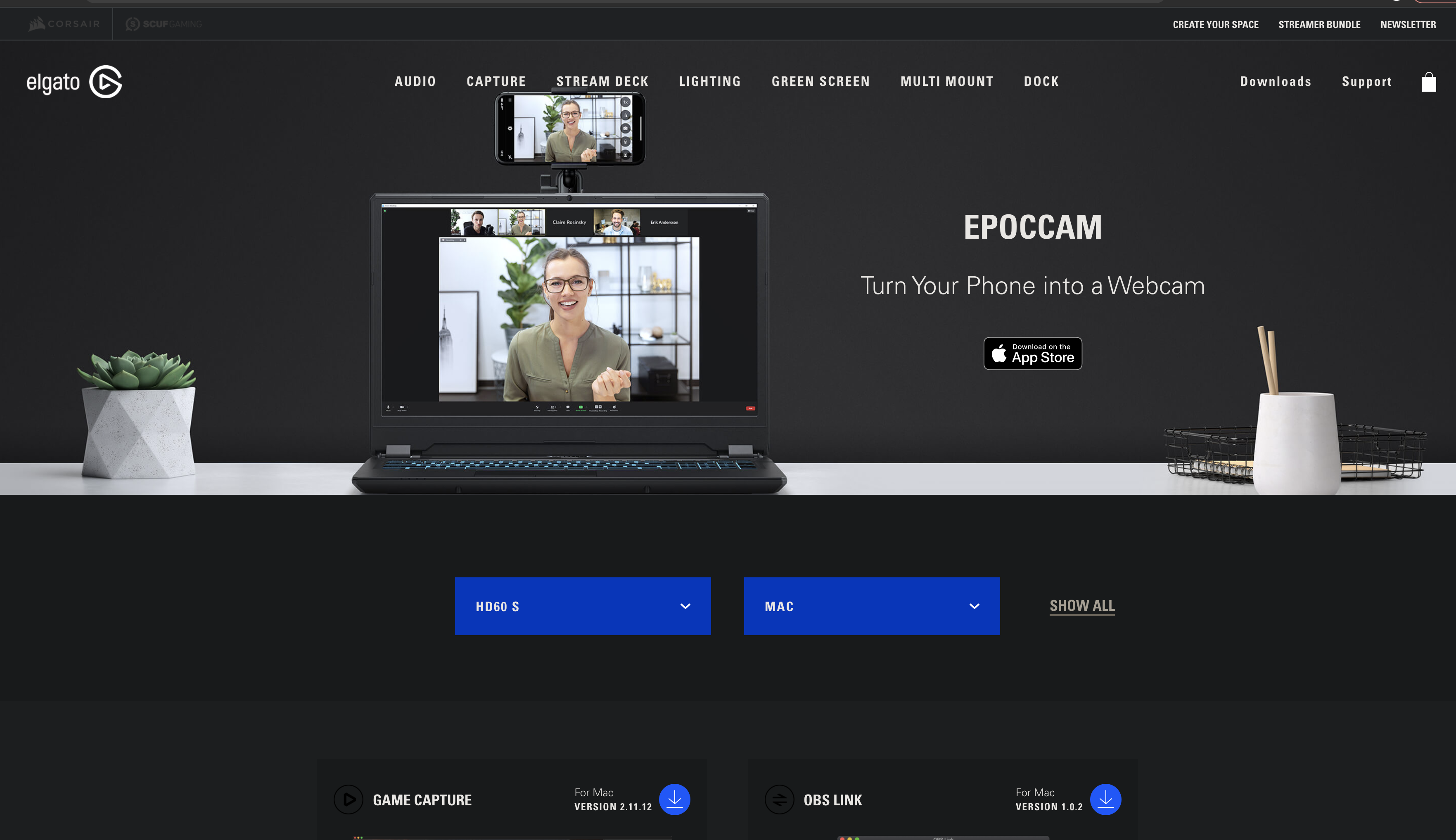 Elgato downloadサイト