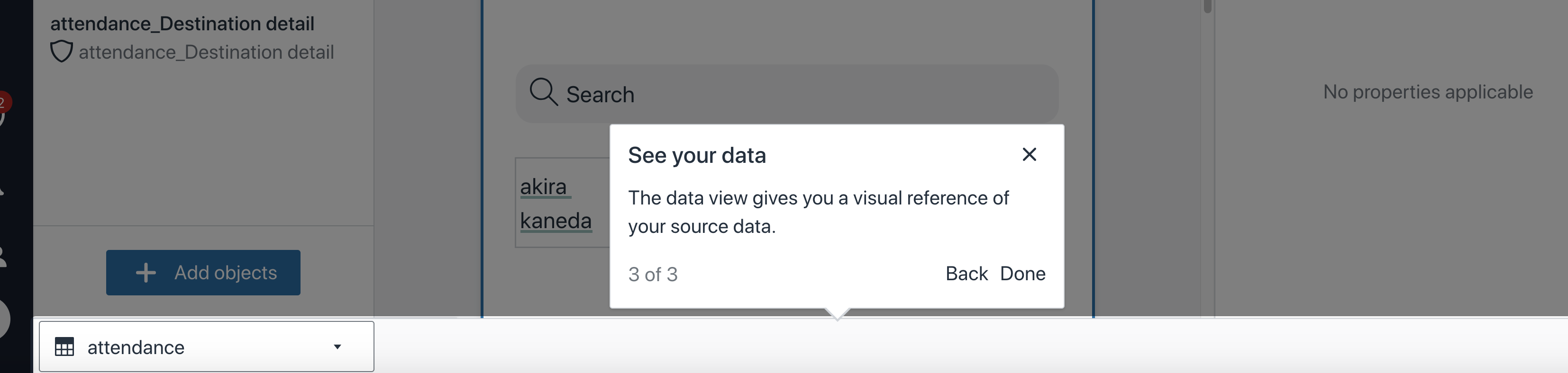 Amazon Honeycode data view