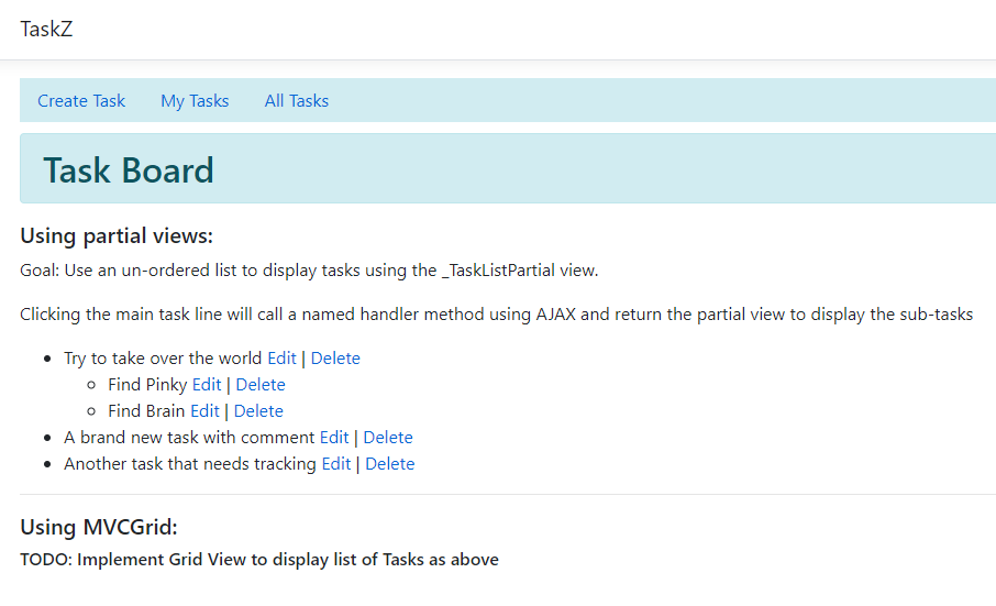 GitHub - JarronF/TaskZ: Task scheduling and tracking project · GitHub
