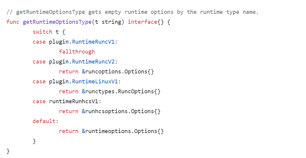 add containerdshimrunev2 options structure in containerd/cri community · Issue 825