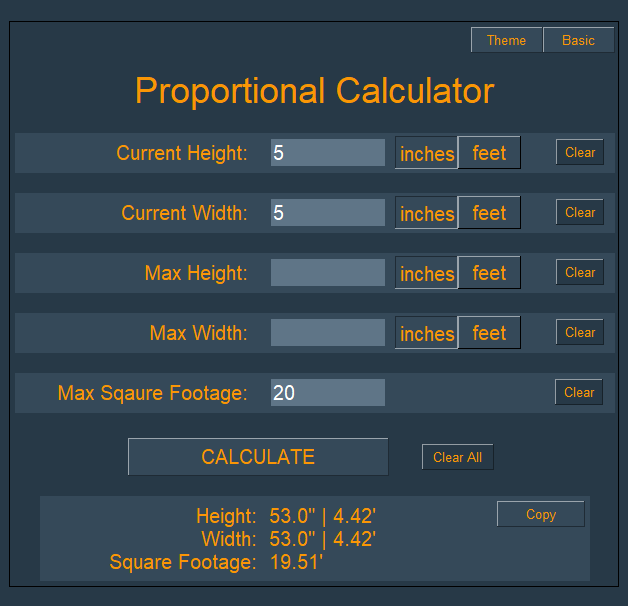 GitHub RichardlWilson/Proportional_Calculator Desktop Application to