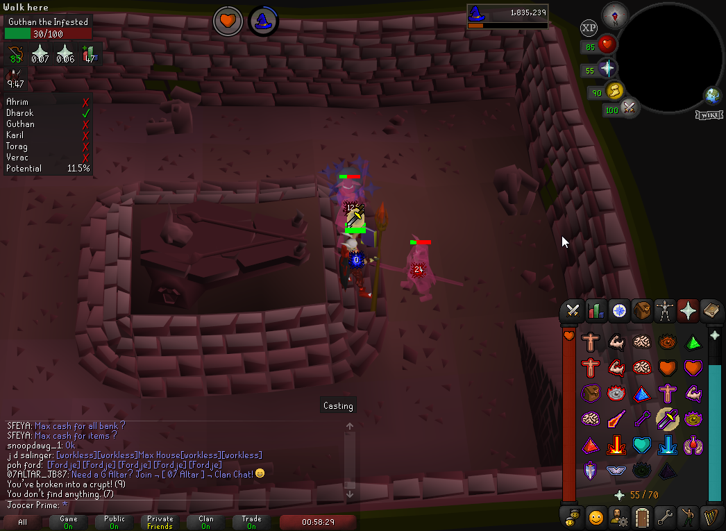 Barrows Prayer Double Prayer Drain Timers · Issue 12166 · runelite