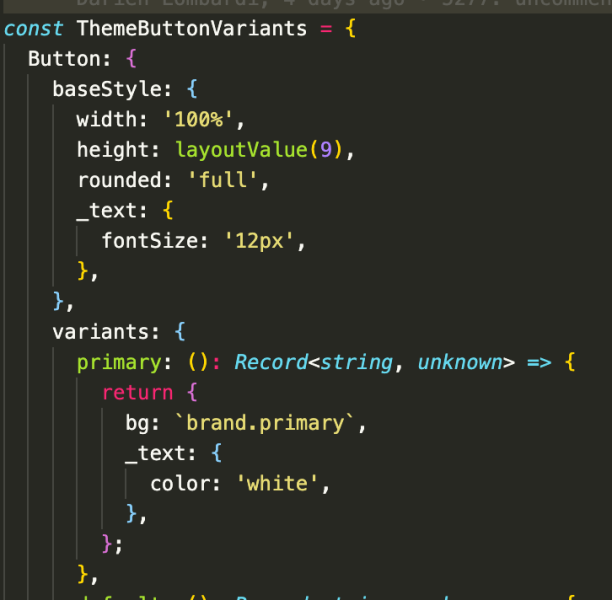 extendTheme Button _text does not accept fontSize prop · Issue #4167 ...