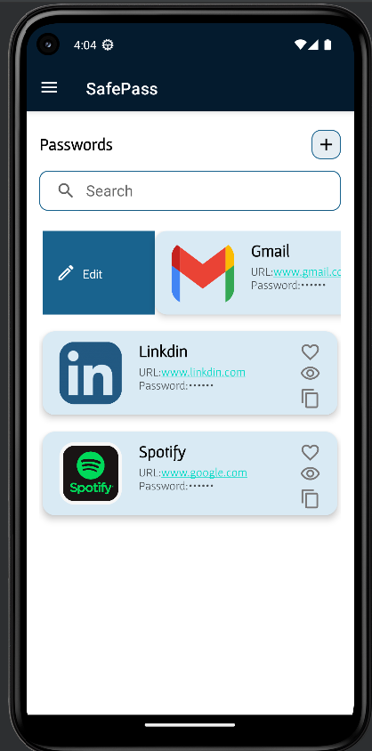GitHub - shacharml/SafePass: SafePass is a self Password Manager ...