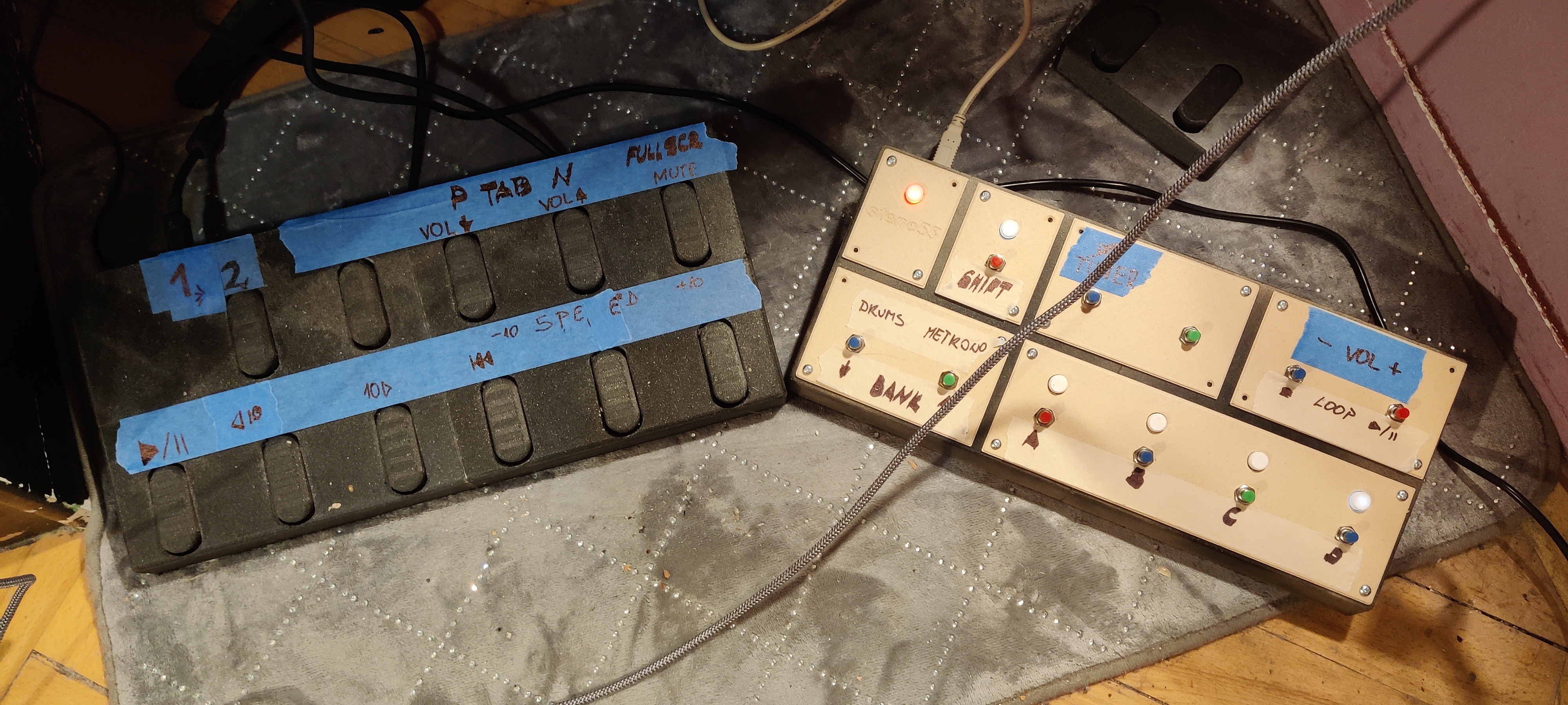 GitHub - stenc55/Guitar_effect_MIDI_footswitch: MIDI controller for ...