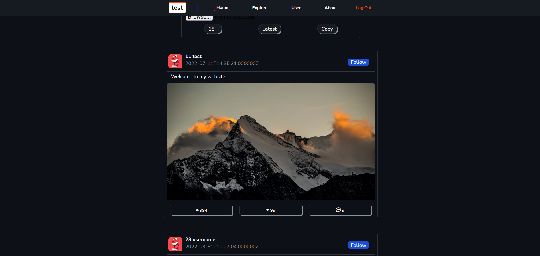 GitHub - 007hyno/Social-Media: Source code of social media website ...