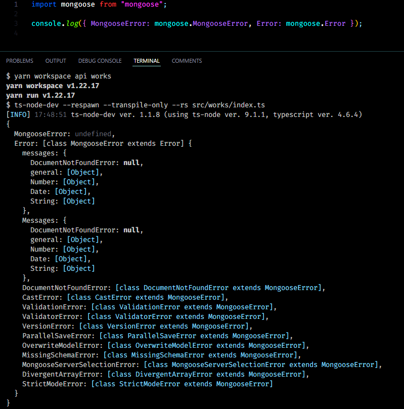 Error testing · Issue #11730 · Automattic/mongoose · GitHub