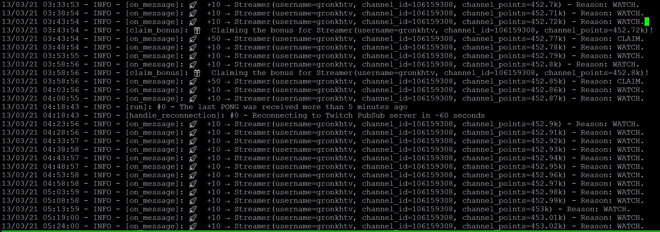Unable to claim Bonus Points after Reconnect · Issue #114 · Tkd-Alex ...