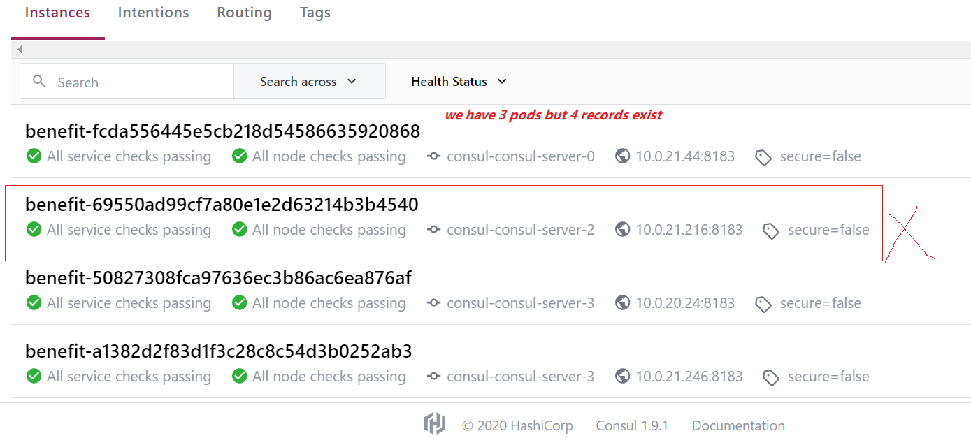 consul got invalid service records after new leader elected · Issue ...