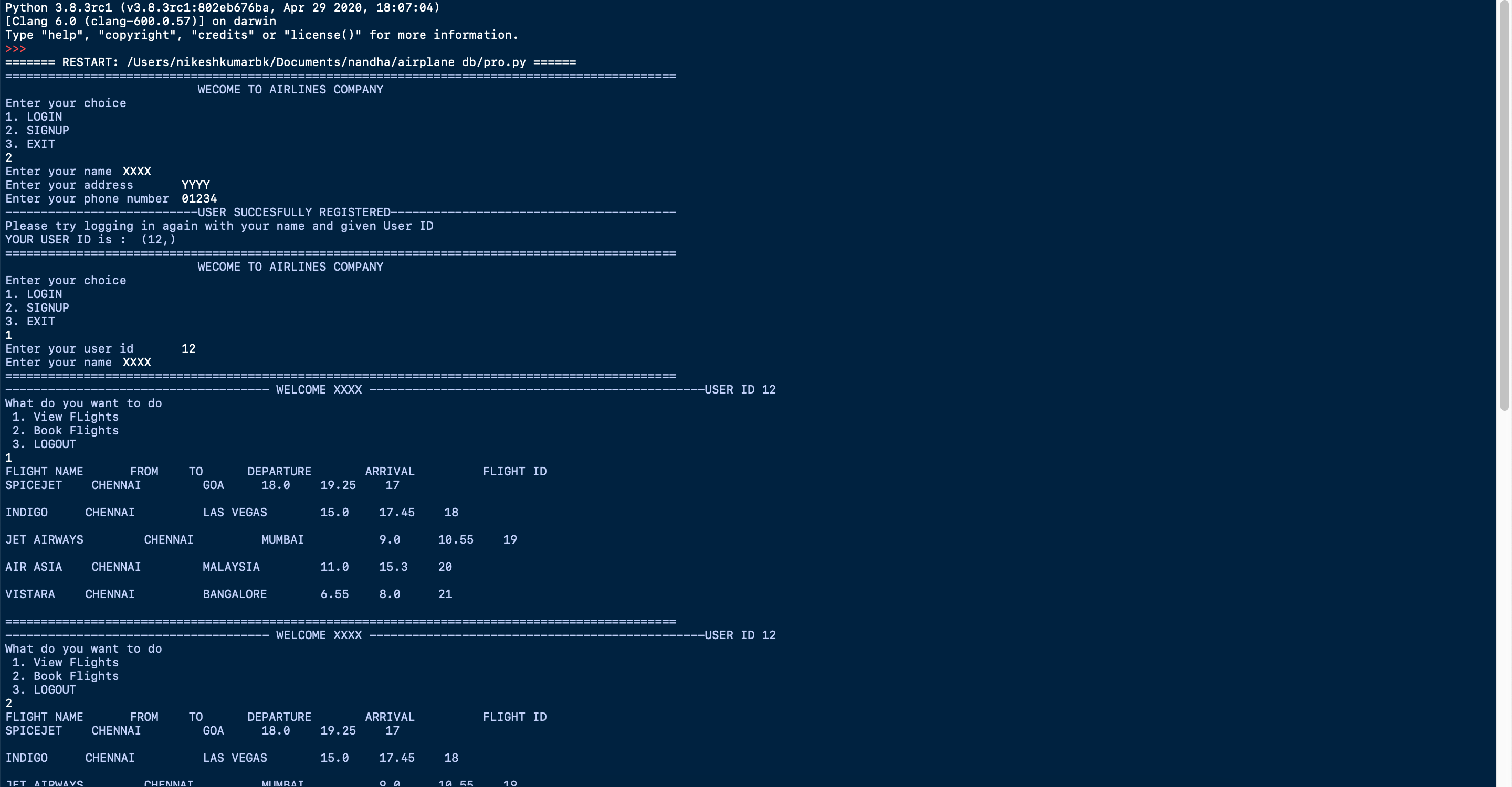 GitHub - kumar-eh/AIRPLANE-MANAGEMENT-SYSTEM: Back end of the Airplane ...