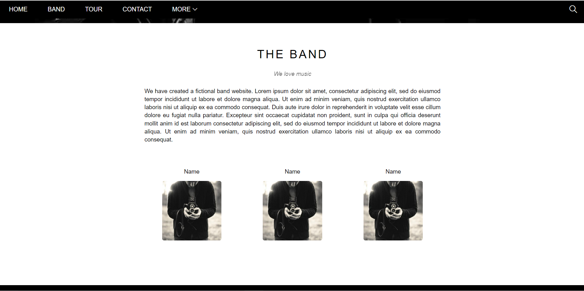 GitHub - duongphihung/the-band: Link demo: https://duongphihung.github ...