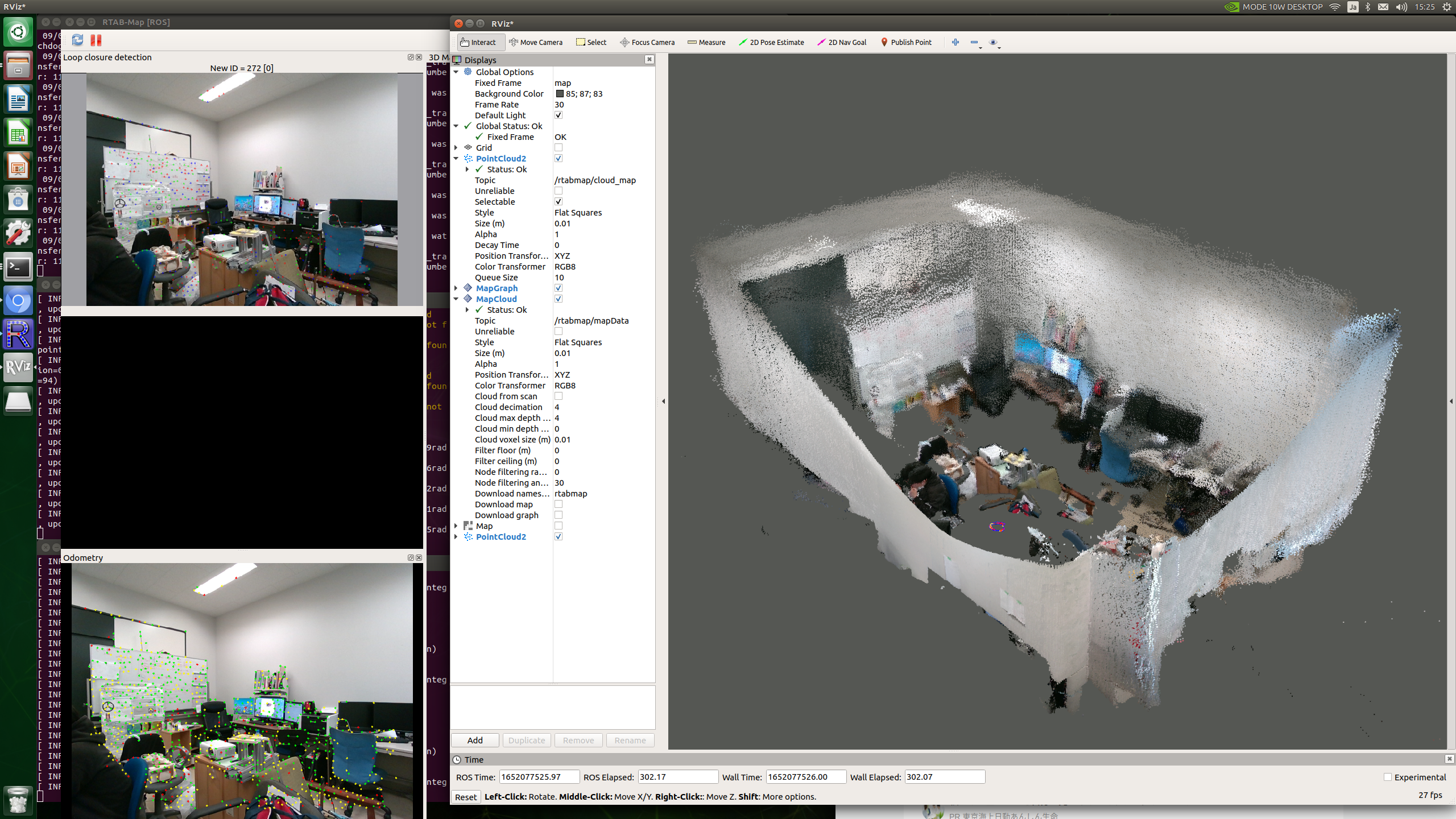 How to display 3DMap in rviz · Issue #870 · introlab/rtabmap · GitHub
