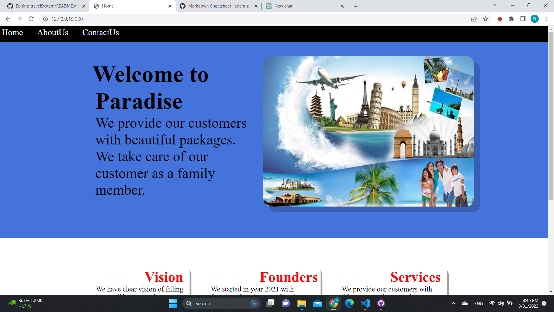 Github Rushii1192 Travelsystem