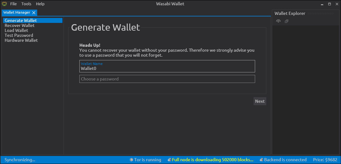 2020-07-25 20_15_22-Wasabi Wallet user full-node