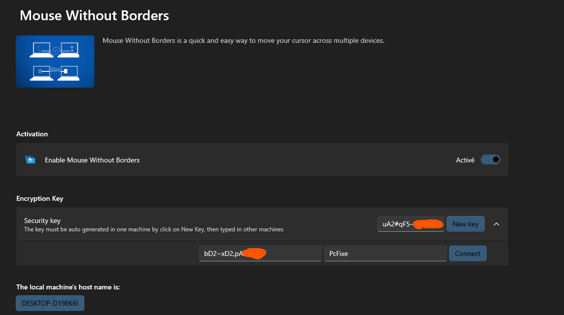 the key don't work on Mouse without borders · Issue 26322 · microsoft