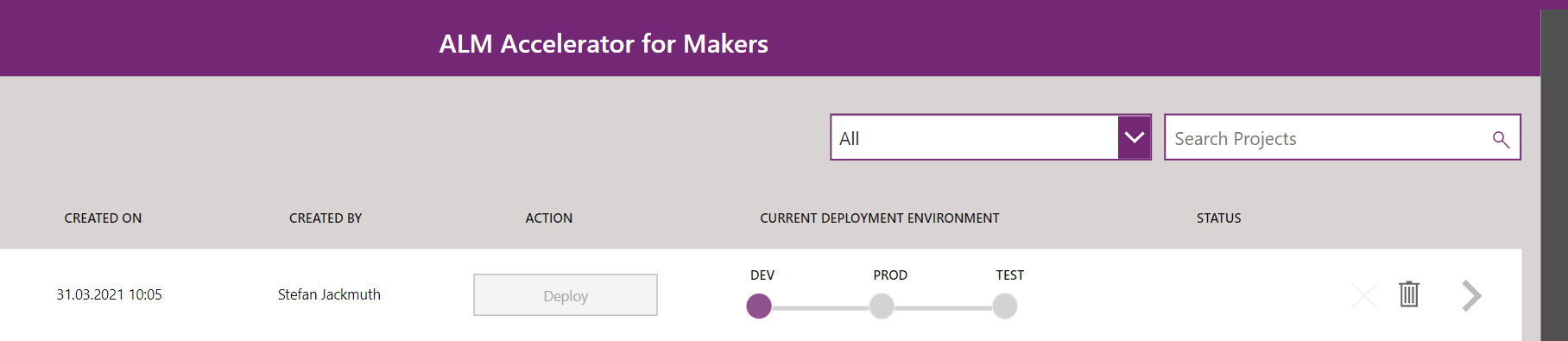 [BUG]: ALM Accelerator for Makers - Wrong order of Environments · Issue ...