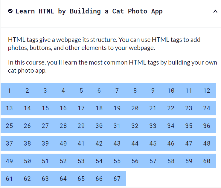 Show completed code in completed steps (courses - learn platform ...