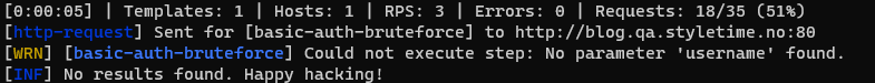 Could not execute step: No parameter 'username' found. · Issue #512 ...