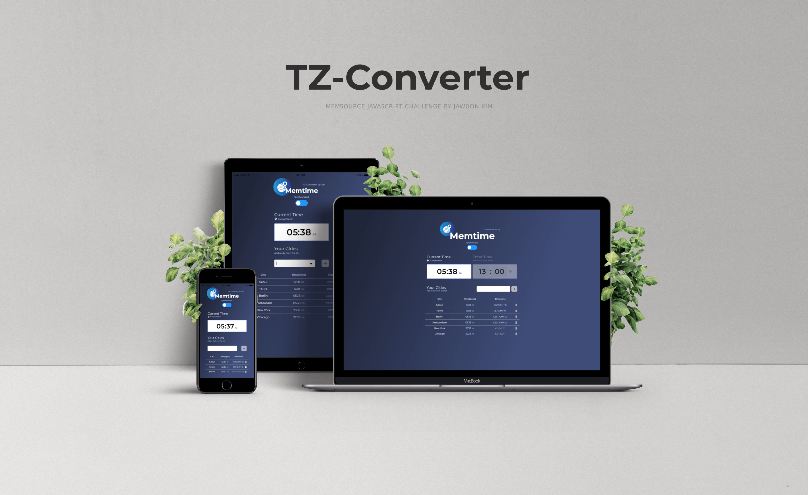 GitHub - JayKim94/tz_converter_memtime