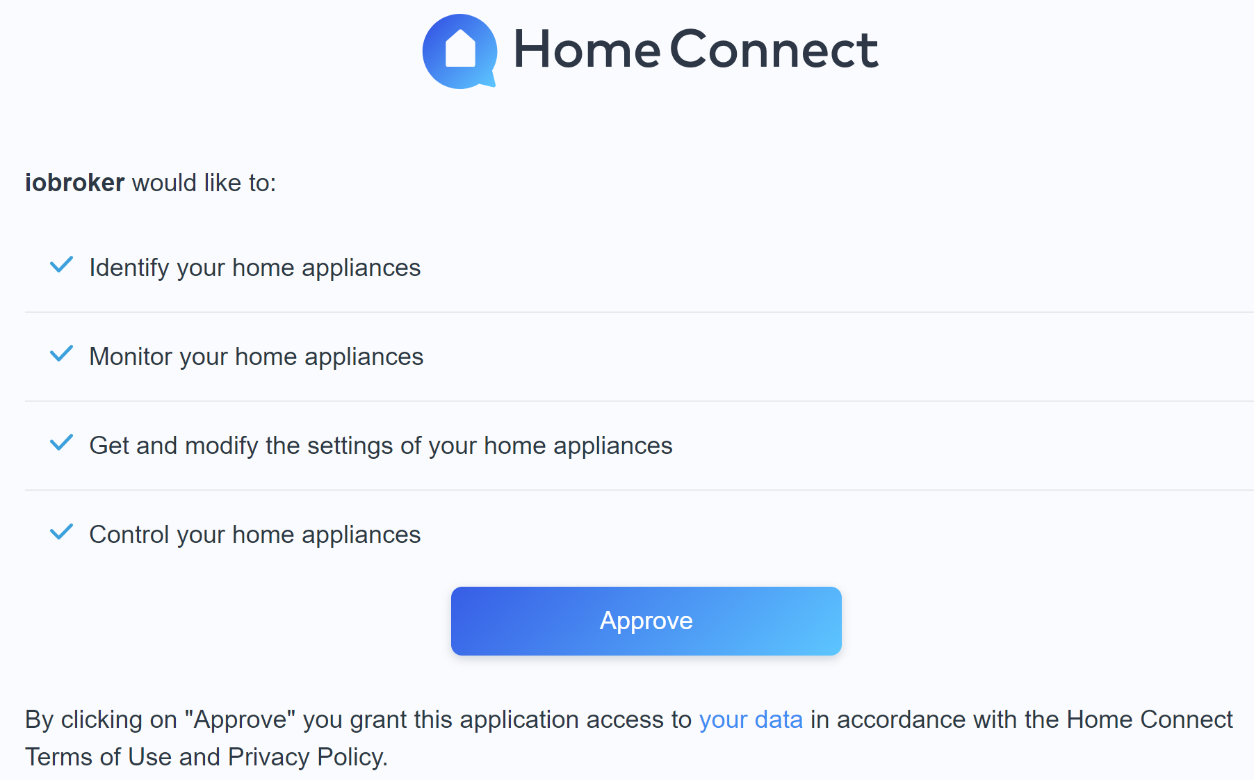Home Connect Registrierung Funktioniert Nichtnull
