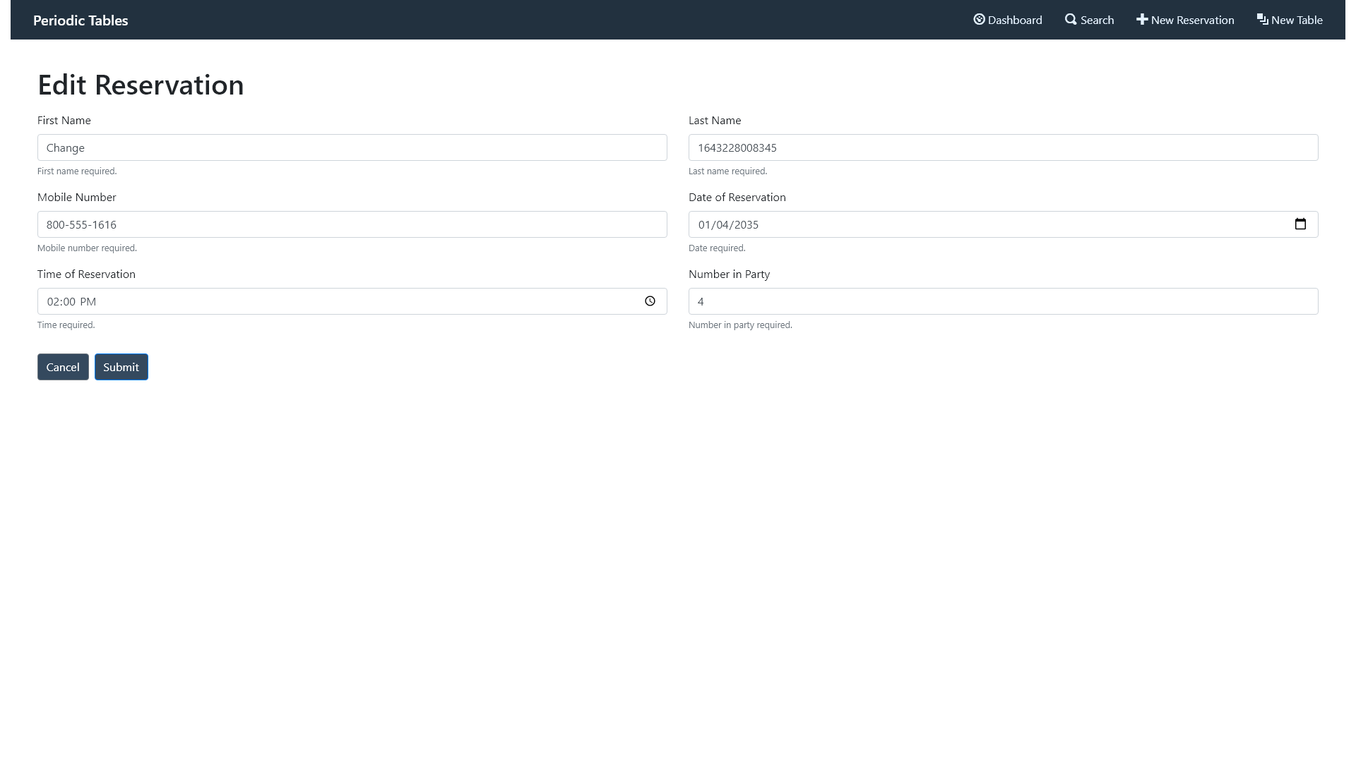 GitHub - Samanthafoster17/Restaurant-Reservations