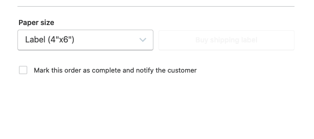 Notify-Customer-option