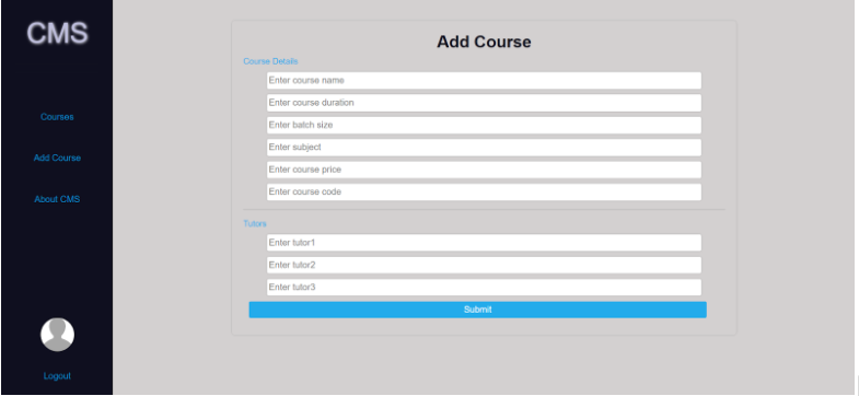 GitHub - abhi-146/Course-Management-System