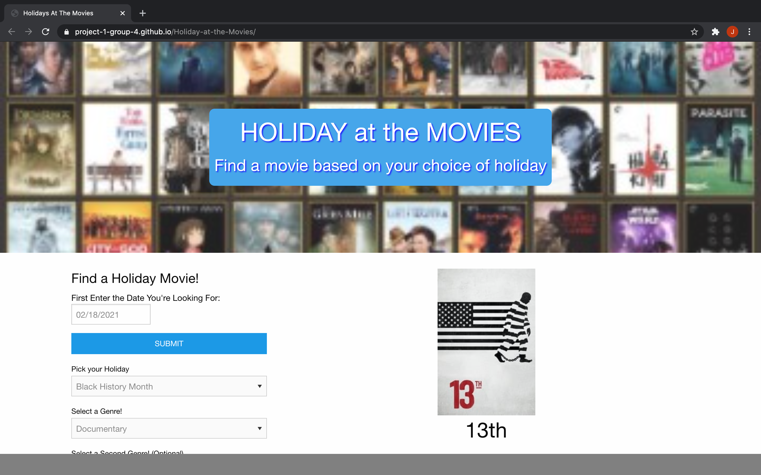 GitHub - Project-1-Group-4/Holiday-at-the-Movies