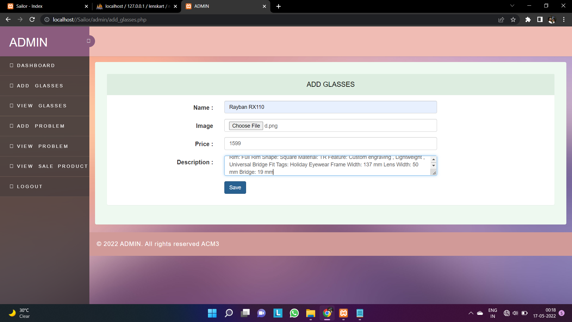 GitHub - aumkarkadu/Online-Optical-Store-Management