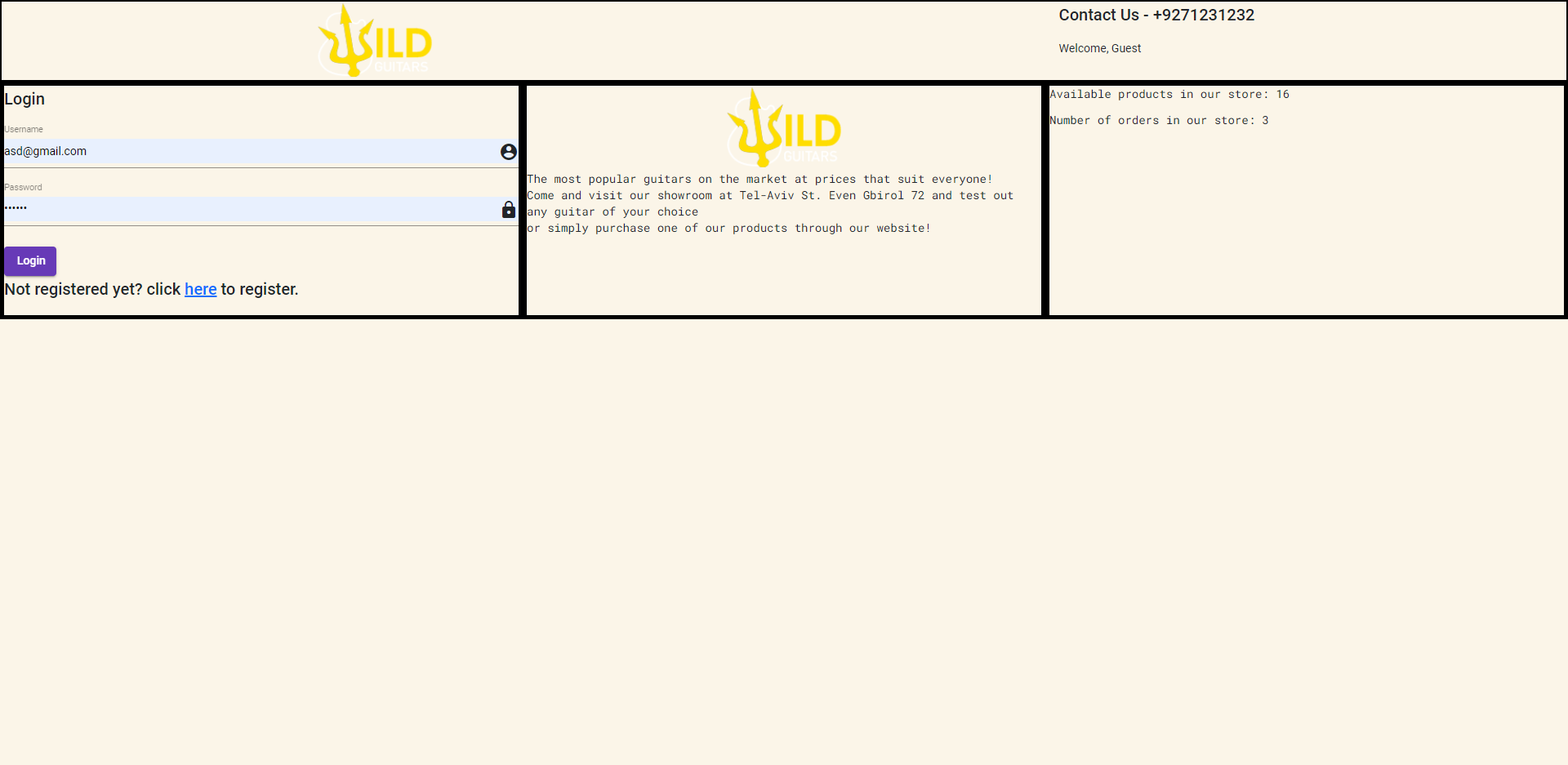 GitHub - CrazierLattice/Guitars-Shop-E-Commerce: Angular, NodeJS ...