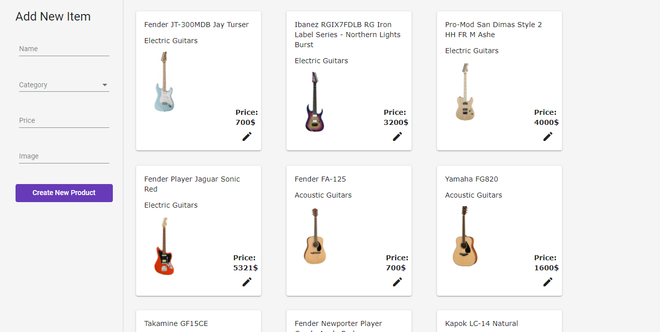 GitHub - CrazierLattice/Guitars-Shop-E-Commerce: Angular, NodeJS ...