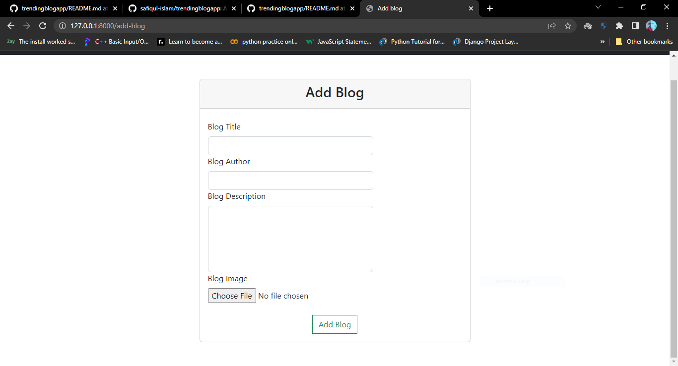 GitHub - safiqul-islam/trendingblogapp: A simple web app to view and ...