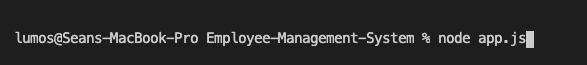 GitHub - SeanMelody/Employee-Management-System: Use Node to Manage ...