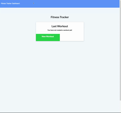 GitHub - SeanMelody/Fitness-Tracker: A MongoDB powered Fitness Tracker ...