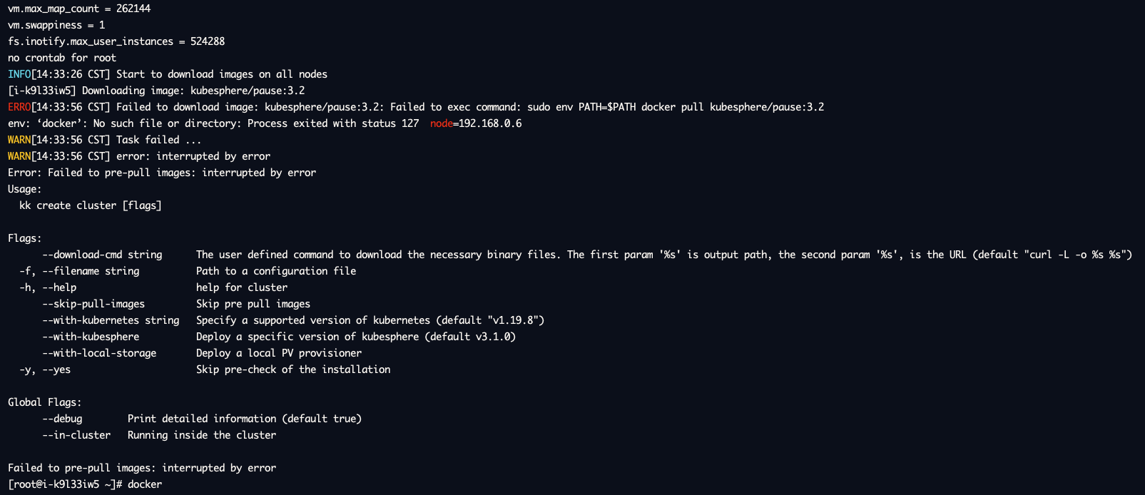 Use 'v1.2.0-alpha.3' install kubesphere failed · Issue #662 ...
