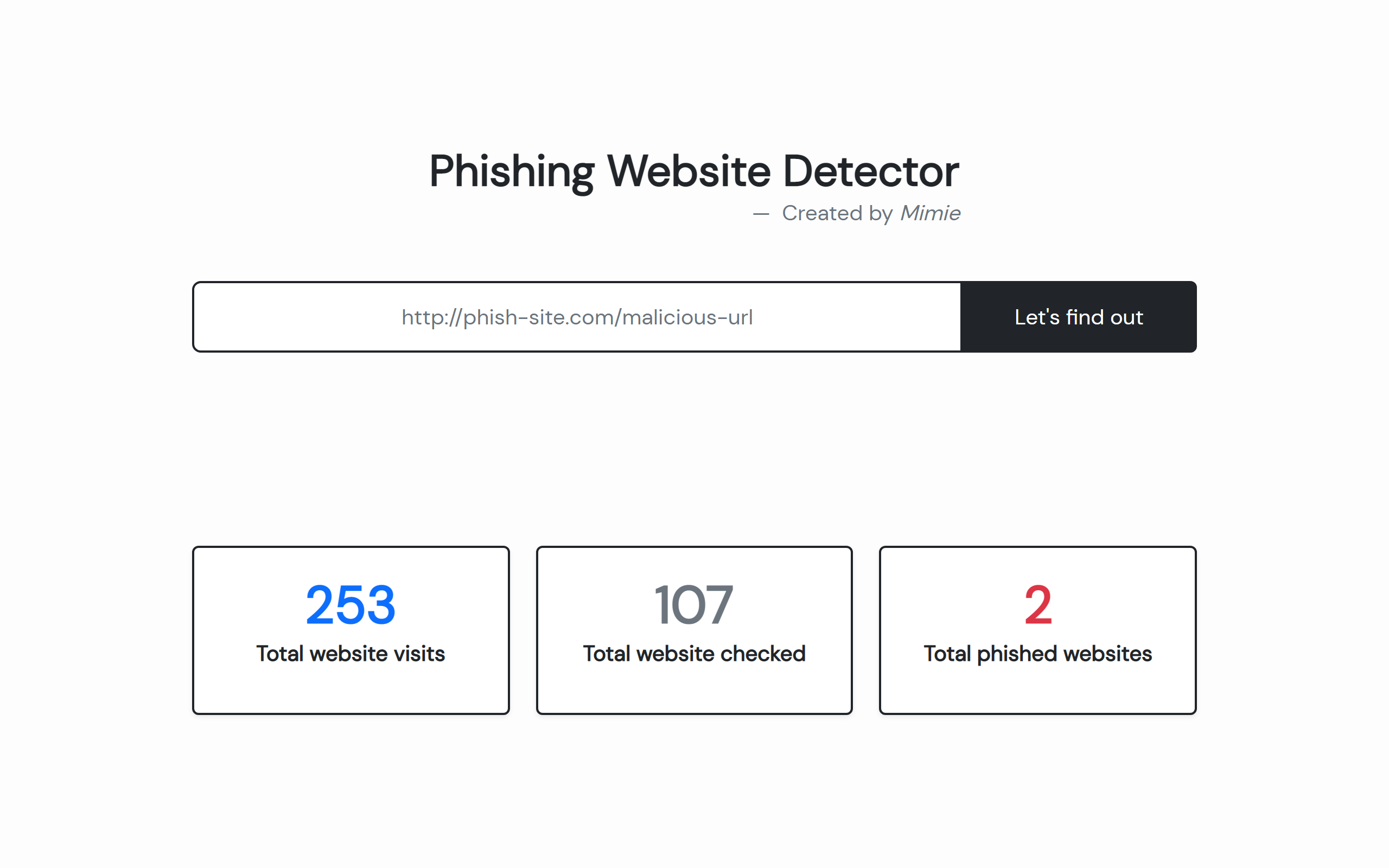 GitHub - vishalxtyagi/python-phishing-detector-using-ml: A webapp which ...