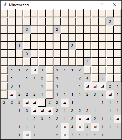 GitHub - mirmozavr/minesweeper: Minesweeper game via tkinter library