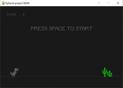 GitHub - aditya656/Dino-Run-Game: Simple Dinasaur game developed using ...