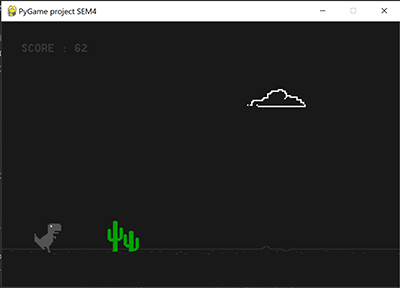 GitHub - aditya656/Dino-Run-Game: Simple Dinasaur game developed using ...