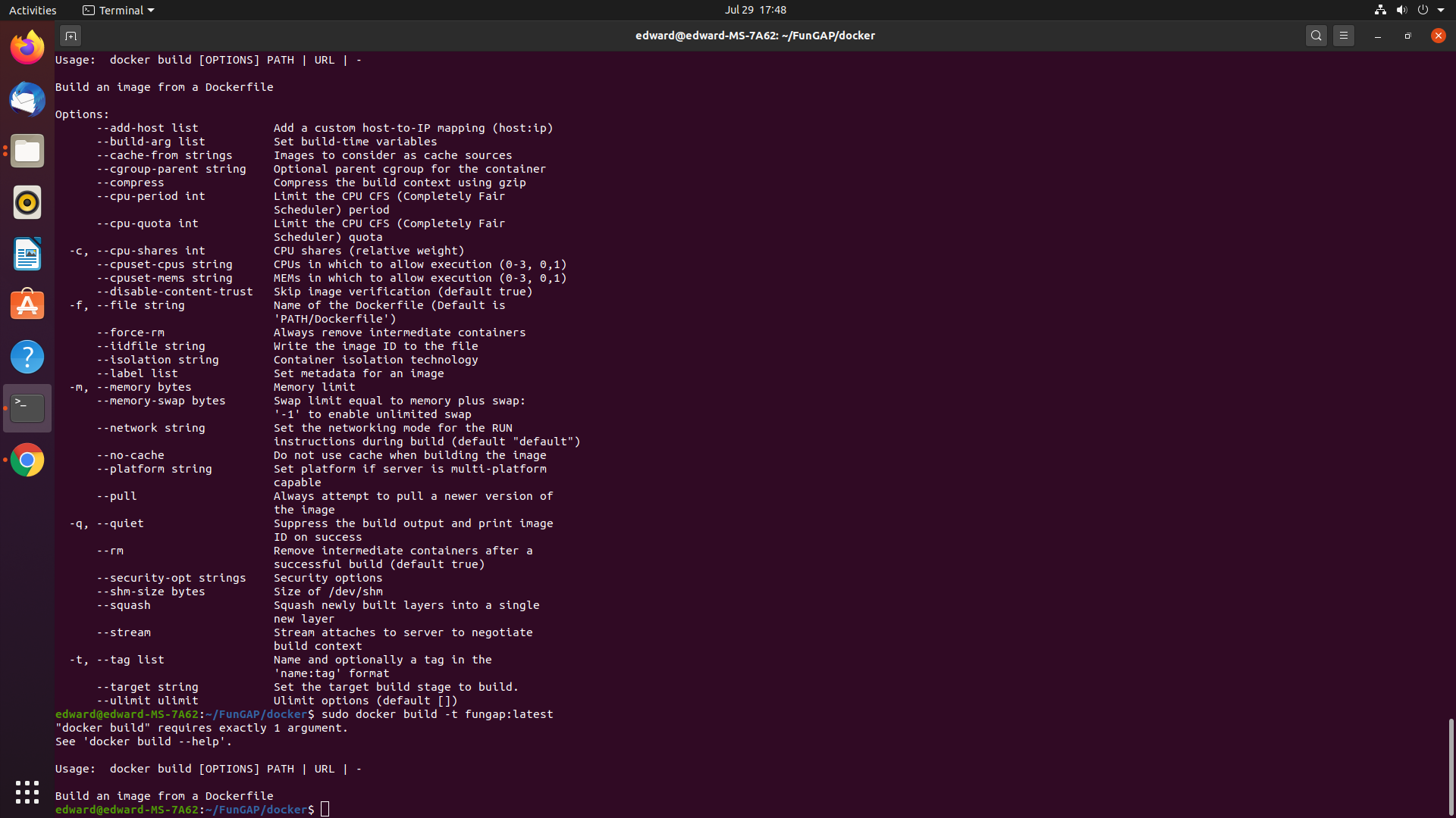 Error when installing funGAP · Issue #47 · CompSynBioLab-KoreaUniv ...