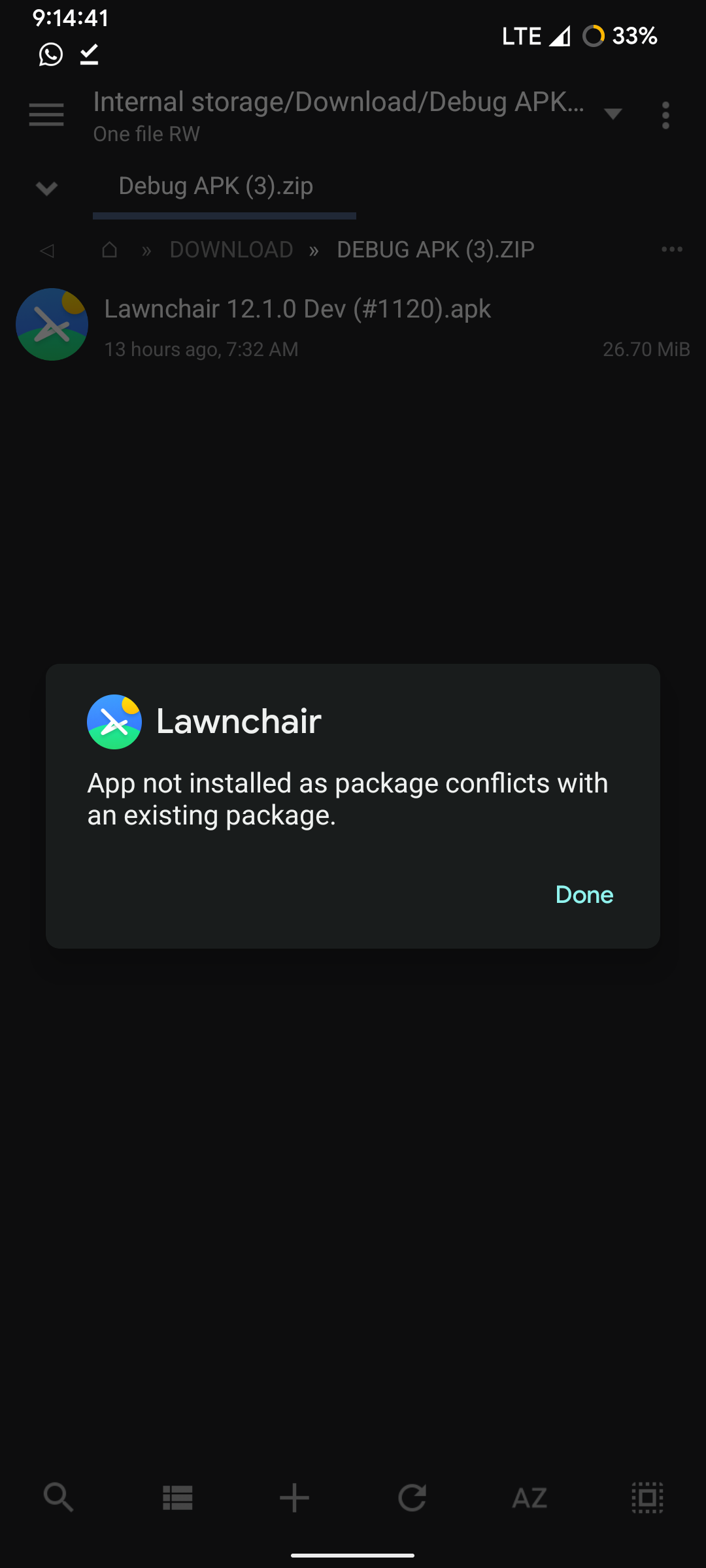 [BUG] Cannot update debug apk without uninstalling · Issue #2937 ...