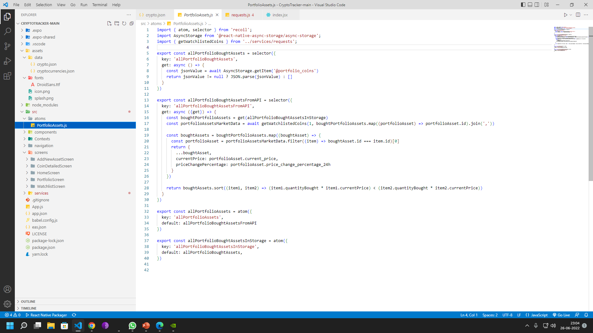 GitHub - 0xAbin/CrossPlatformAppdevMulti-OS-CryptoPrTr