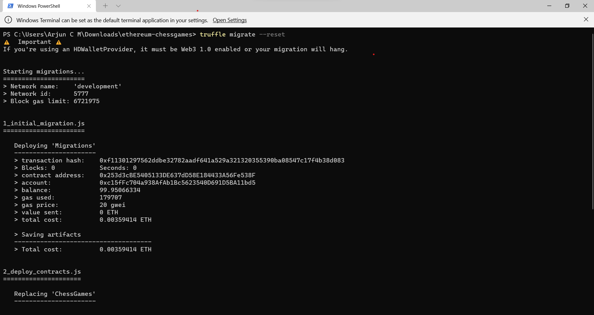 GitHub - the-singing-mountain/chessgames-smartcontracts: This ...