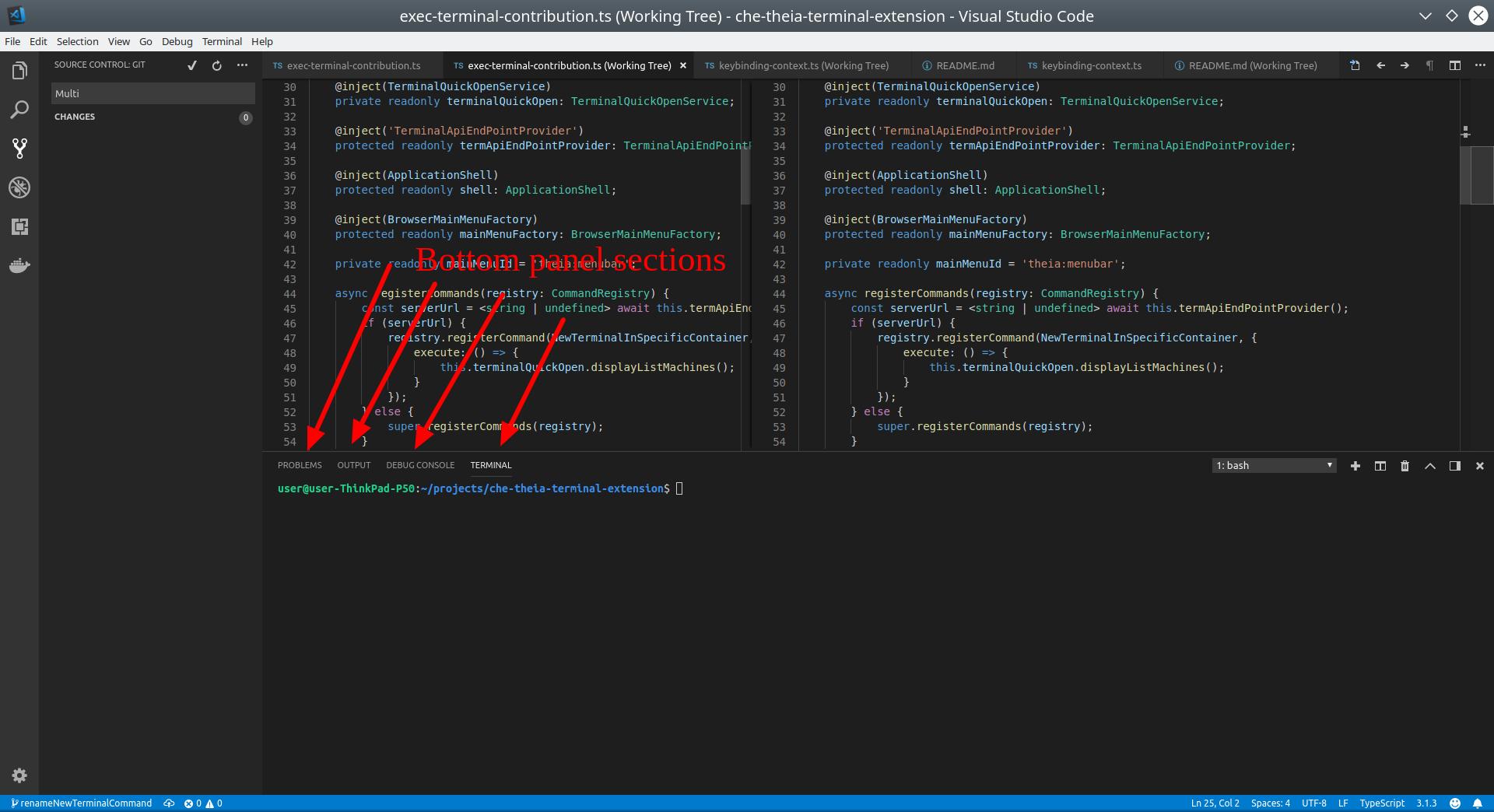 Implement Categories for bottom panel. · Issue #4002 · eclipse-theia ...