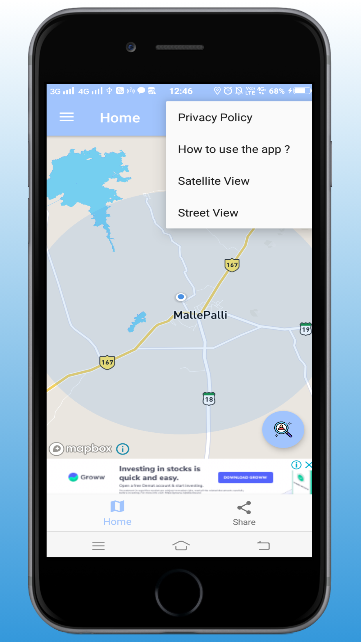 GitHub - kalyan4812/JetGpsShare: Location Tracking app using Mapbox api.