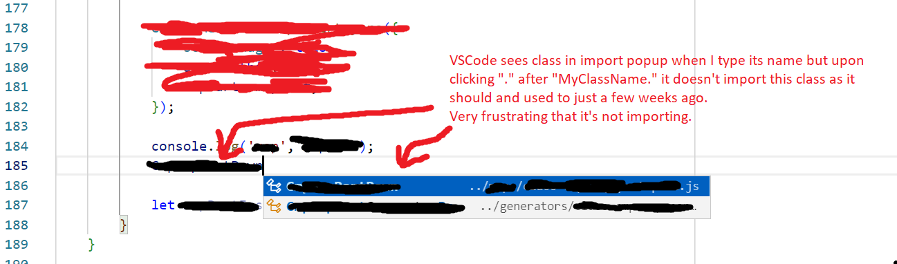 Auto Import Not Working Issue 174705 Microsoft vscode GitHub