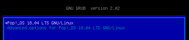 Legacy BIOS Installation, GRUB incorrectly labels Pop!_OS · Issue #188 ...