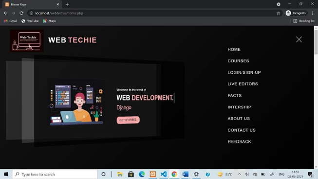 GitHub - NidhiRathi123/Web-techie: An E-learning application where ...